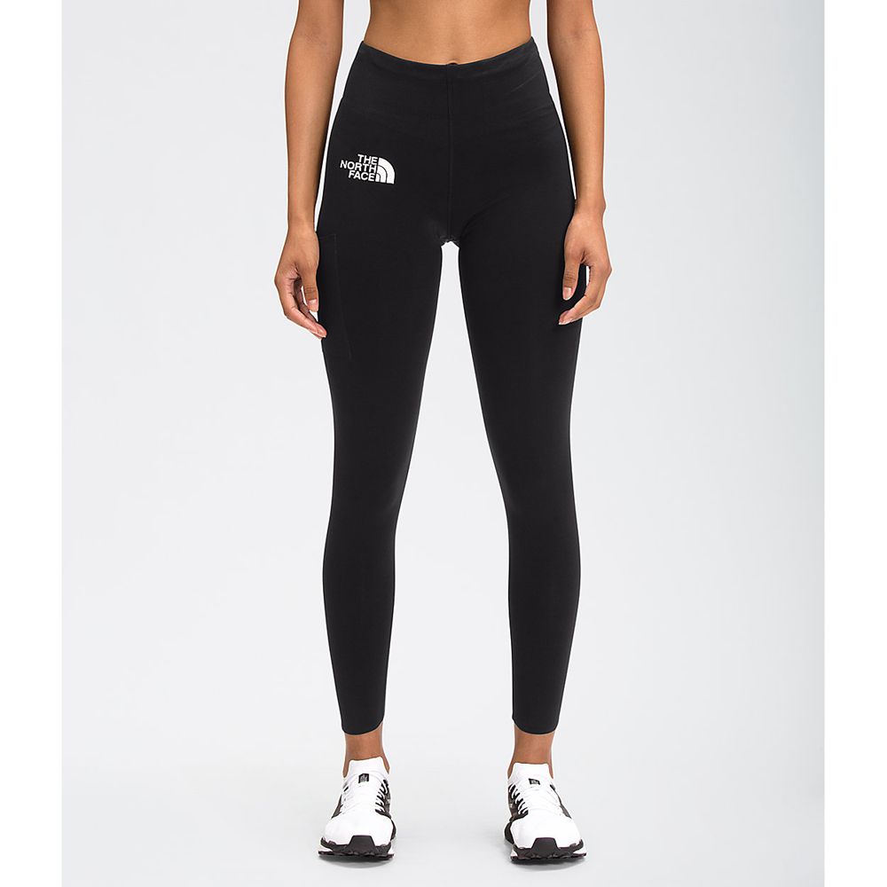 The North Face Leggings Womens Australia - The North Face Flight Stridelight Black (XNG-867591)